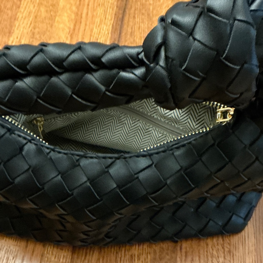 Source Unknown Black Woven Mini Bag - image 2